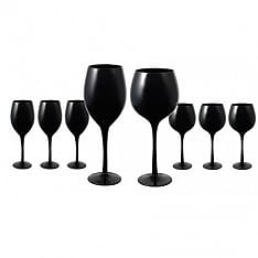 Midnight Black Glassware