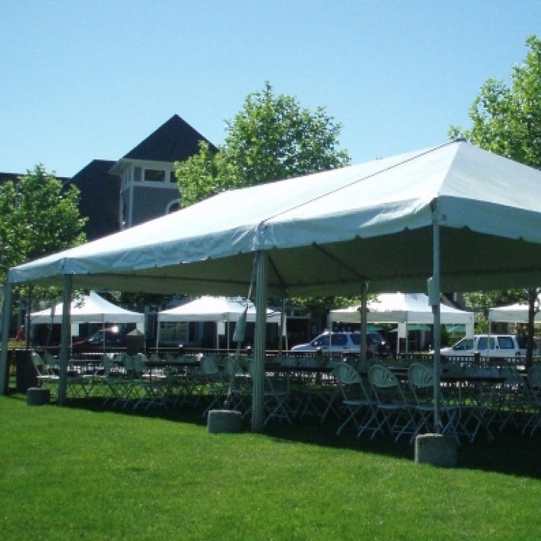 Tent Rentals for Weddings & Events in Seattle 20' X 20' Tent