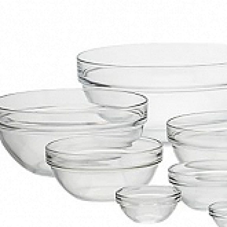 Small Clear Glass Bowl 4" Dia. X 2" Deep Grand Event Rentals