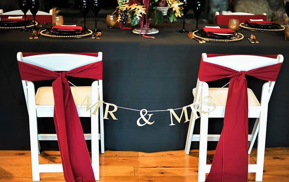 Fall Wedding Decor