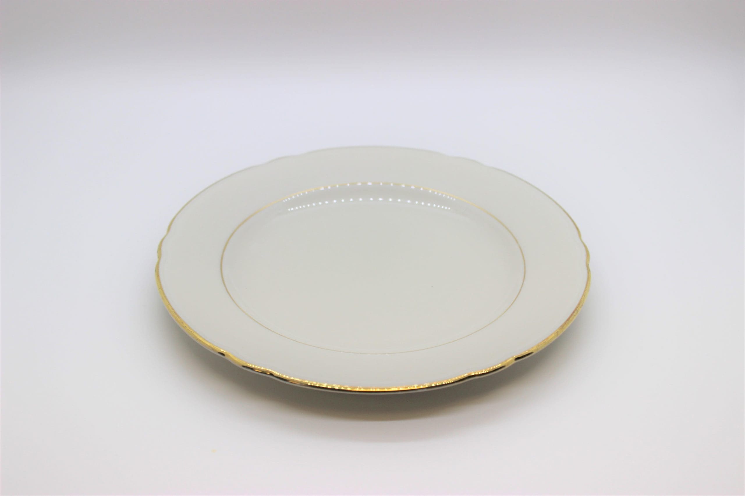 Classic White Bread & Butter Plate By Ten Strawberry Street Classic White Bread And Butter Plate