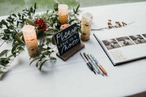 Seattle Fall Wedding Place Settings