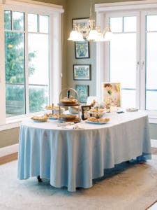 Dessert table at Wedding