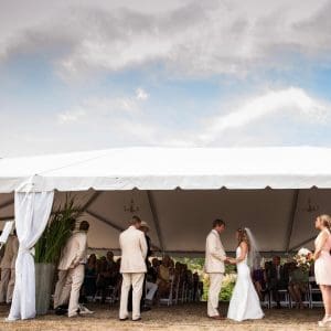 Wedding Tent Open side wall event tent