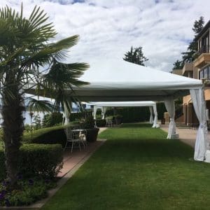 Outdoor Tent Structure at a private home