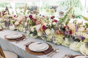 table design for wedding