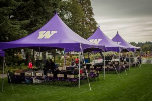 UW tents for events