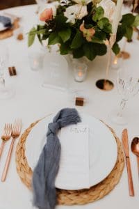 place settings for wedding Snohomish