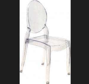 clear chairs for event Seattle