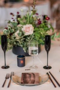 Close up Table Setting