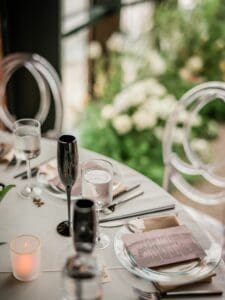 Black Glassware