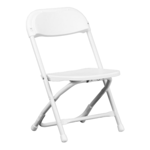 White Folding Chair for Kids