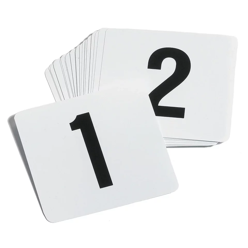 Table Numbers for Parties, Events & Weddings | Seattle Event Rentals