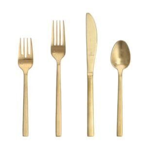 Modern Gold Flatware