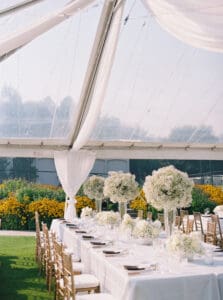 Tent Rental for Outdoor Wedding