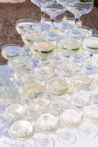 Coupe Champagne Glass Rentals