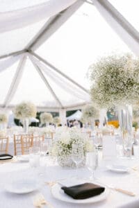 Clear Weather Max Tent Rental for Weddings