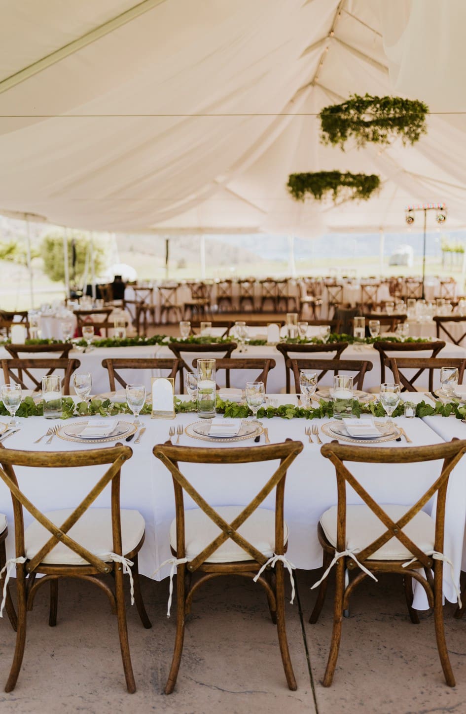 Wedding tent table on sale and chair rentals