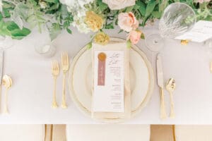 Wedding Reception Place-setting