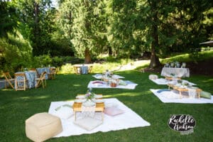 Outdoor picnic rentals