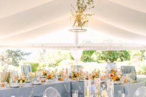 wedding tents and decor