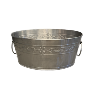 galvanized tub