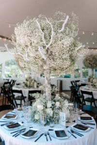 Centerpiece for wedding table