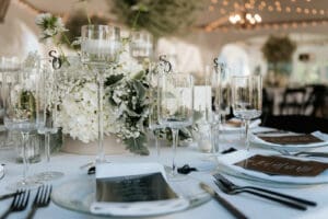 White and Black Event Rentals