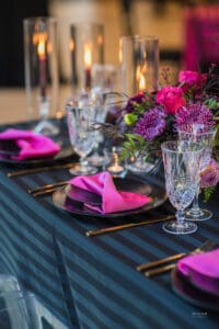 tableware for Seattle wedding