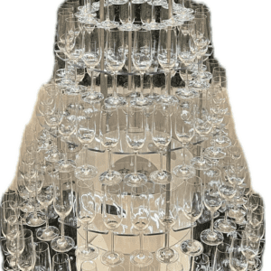 Champagne tower rental