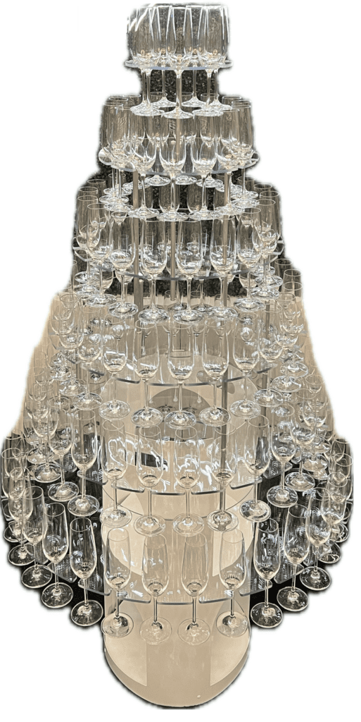 Champagne Towers for Weddings & Events in Seattle