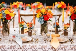 Colorful Wedding Rentals