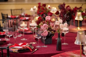 Romantic Moody Table Rentals
