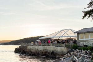Clear Tent Waterfront